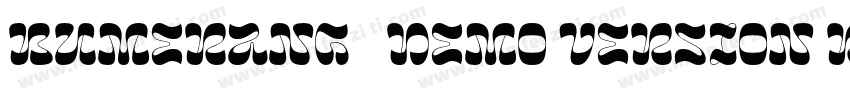 Bumerang   Demo Version Regular字体转换